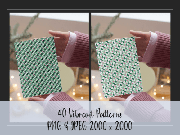 40 Vibrant Patterns for Creative Projects