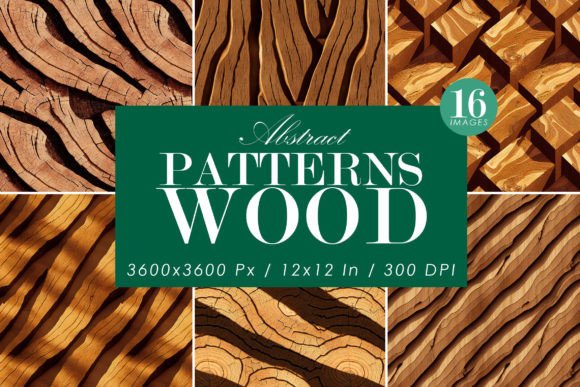 Abstract Wood Patterns for Real-World Design