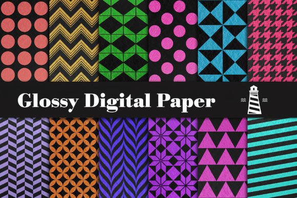 Colorful Shine Patterns: Bright, Versatile Backgrounds for Real Creative Work