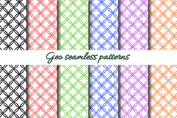 GEO Seamless Patterns: High-Quality Digital Papers for Creative Freedom