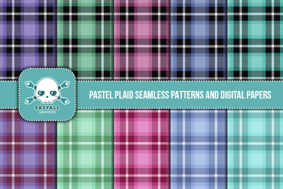 Pastel Plaid Patterns and Digital Papers: Strategic Design Assets for Purpose-Driven Creators