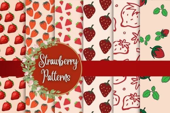 Strawberry Patterns Digital Papers: A Practical Resource for Designers and Content Creators